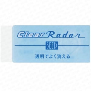 2000 시드 SEED 클리어 레이더 투명 지우개 낱개 - 소 EP-CL100