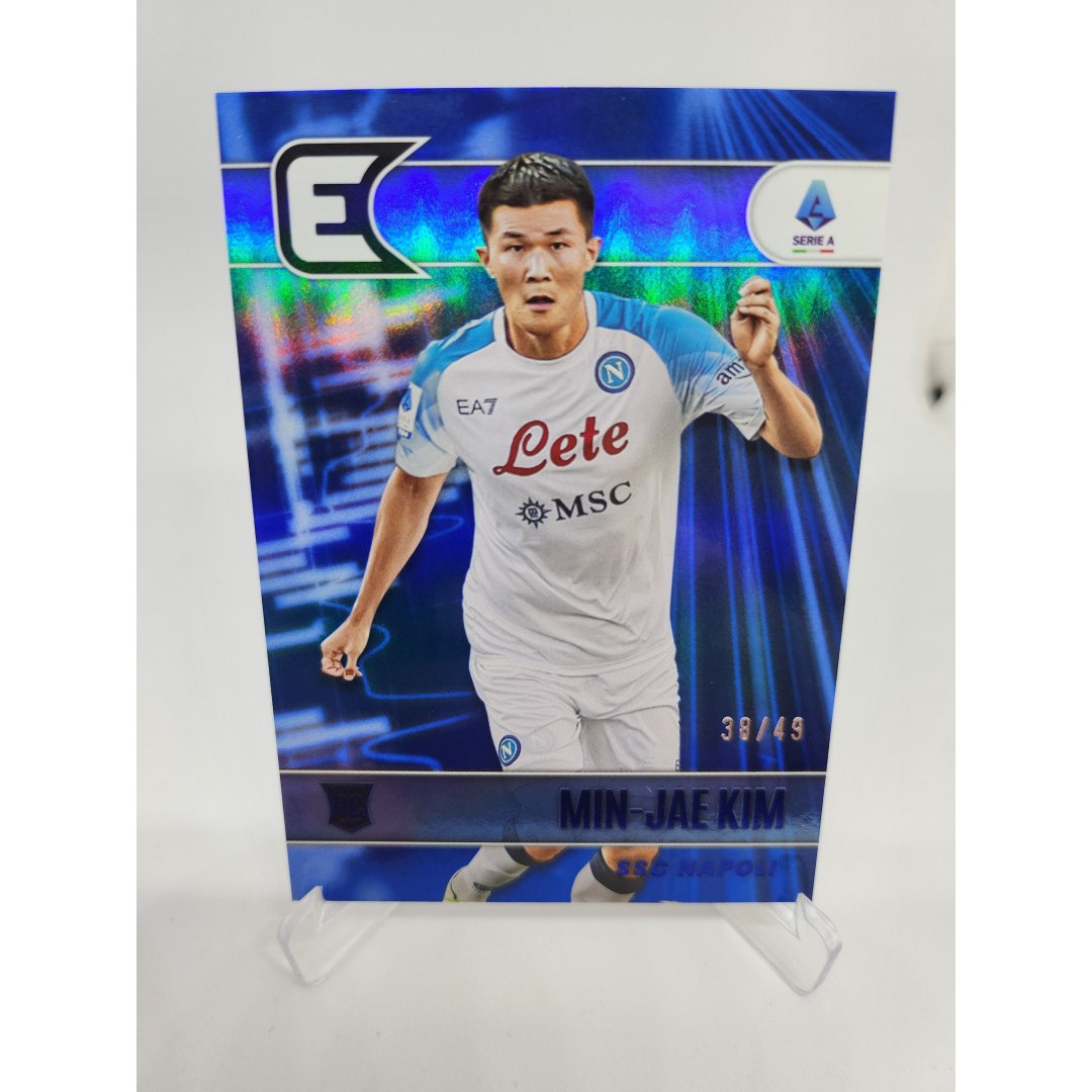 2022 Panini Essentials BLUE 김민재 세리에 루키 카드 축구 카드  1개