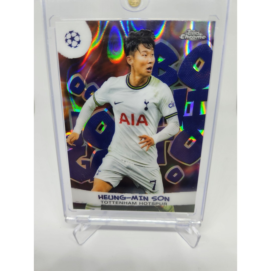 2022 Topps Chrome CC Joga Bonito 손흥민 카드 EPL카드 축구카드