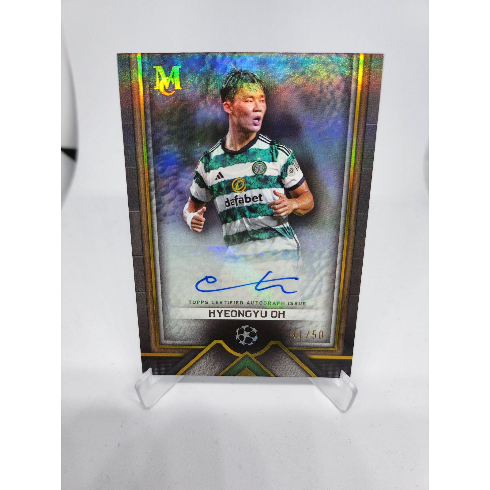 오현규싸인카드 50장 한정판 2024 Topps Museum 친필싸인 오토카드