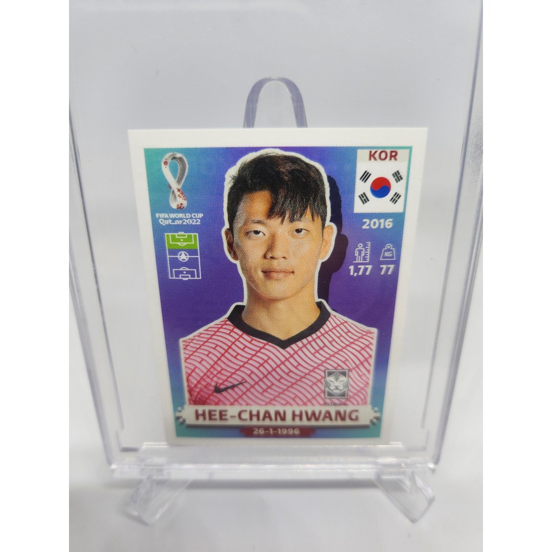2022 Panini FIFA 월드컵 Qatar 황희찬 KOR16 스티커 카드 황희찬 카드
