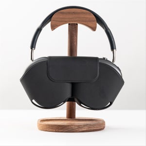 원목 헤드폰 거치대 스탠드 +무선충전 선택가능, 꿈돌잉