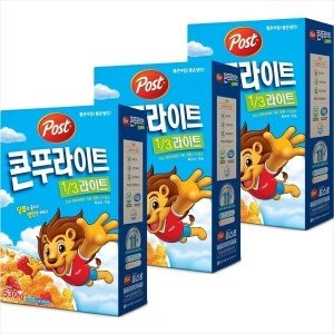 포스트 포스트 콘푸라이트 1/3라이트 530gx3개/2세트구매시 1000원 할인x넉넉한 유통기한