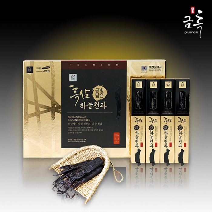 금흑 흑삼 하늘천과 30g x 10개입, 1개
