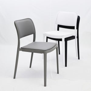 컴피 플라스틱 체어  매장 인테리어 업소용 CM