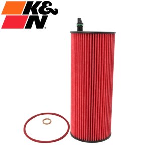 공식수입원 K&N HP-7053 골드 오일필터 BMW M550d 3.0 F10 F11 F18 12년-17년