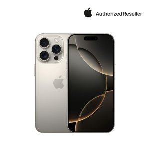 Apple 아이폰 16 프로 자급제 128GB 내추럴 티타늄 MYNG3KH/A
