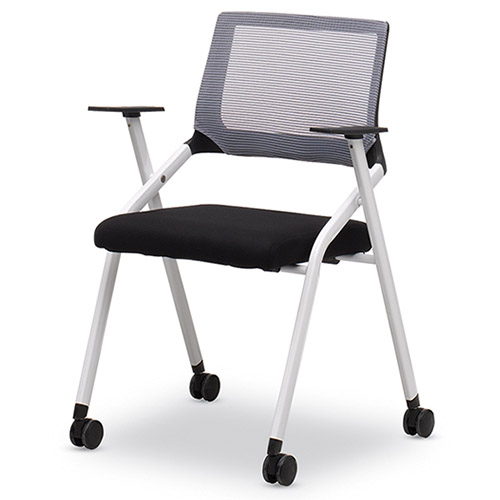 HD-522 사무실가구 <b>뉴스킨</b> 메쉬 <b>수험생</b> 접이식의자 허리편한