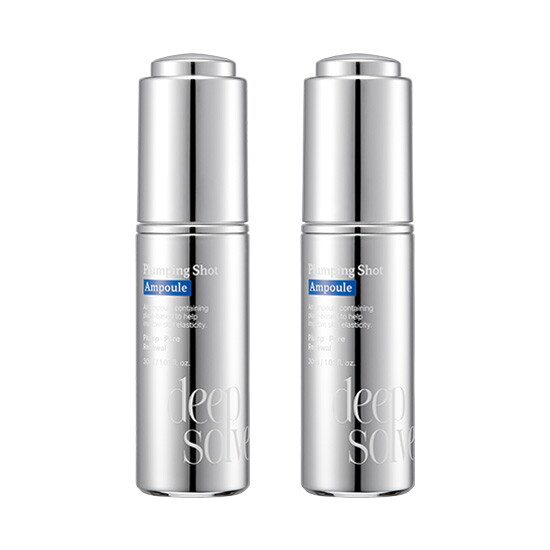 딥솔브 [딥솔브/정상가 59,900원] PDRN 플럼핑 샷 히알루론산 앰플 30ml 2개