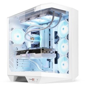 darkFlash DY470 ARGB 강화유리 (화이트)