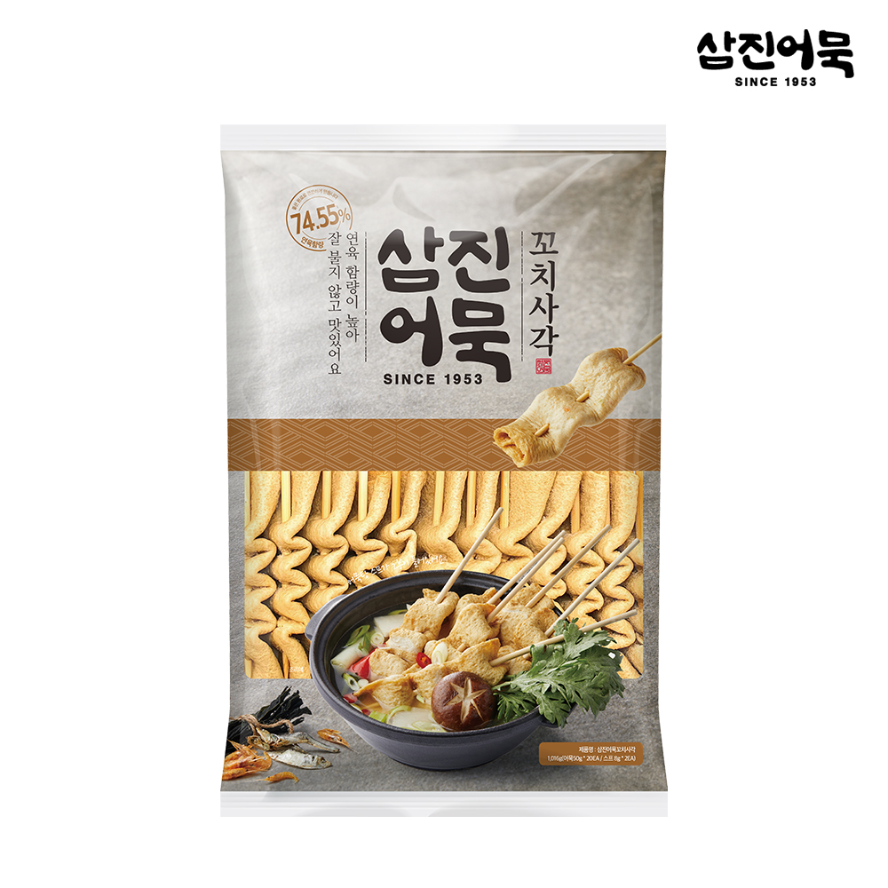 삼진어묵 꼬치사각 제품 이미지