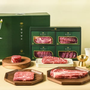 1등급 한우 구이 선물세트 1호 1kg (등심 채끝 안심 특수)