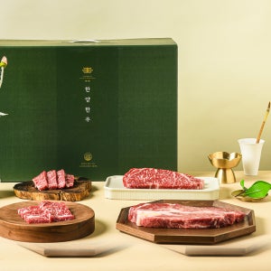 한우 구이 선물세트 2호 1kg (등심 채끝 살치살 치마살)