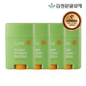 김정문알로에 김정문알로에 큐어 에어라이트 선스틱 20g 4개