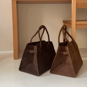 엘도라 스웨이드 토트백,퍼플리아