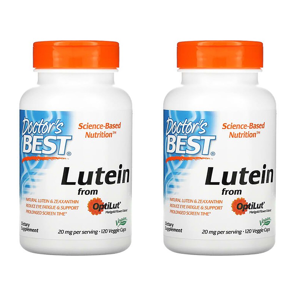 닥터스베스트 닥터스 베스트 옵티루트 <b>루테인</b> 10mg 120베지캡슐 OptiLut x 2개