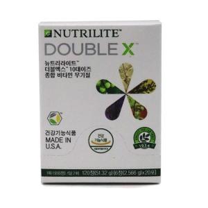 <b>뉴트리라이트</b> 암웨이 <b>뉴트리라이트 더블엑스 10데이즈</b>(120정)/<b>종합비타민</b>/<b>무기질</b>
