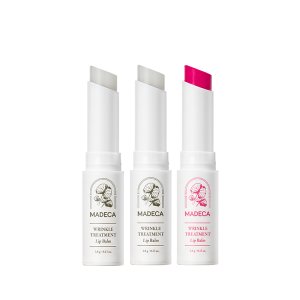 동국제약 마데카링클트리트먼트 볼륨 립밤 플레인 3.8g 2개 + 핑크 3.8g 1개
