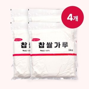 대원푸드 냉동 찹쌀가루 5kg (4개입)