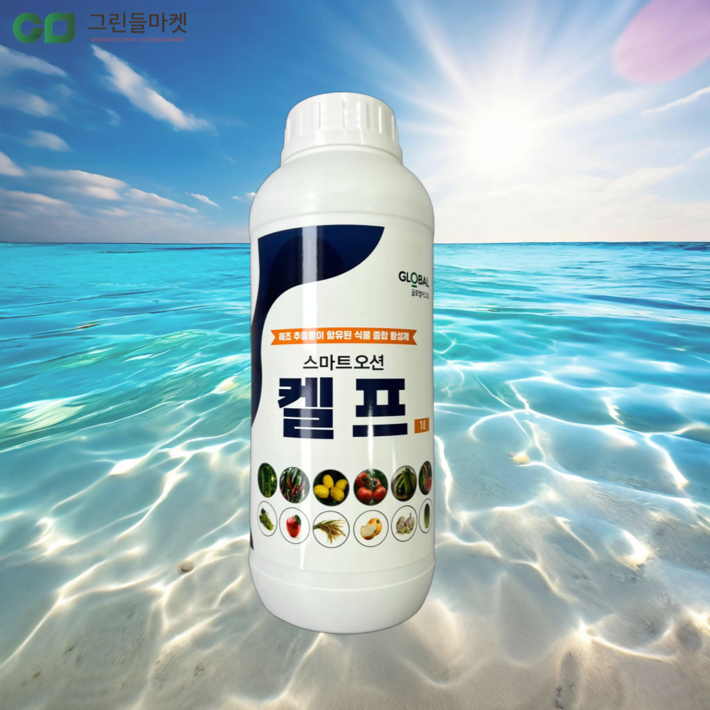 스마트오션<b>켈프</b> 1L 아스코필럼노도섬 해조류 해조추출물 아미노산 1개