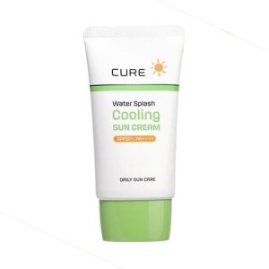 큐어 워터 스플래쉬 쿨링 선크림 40ml