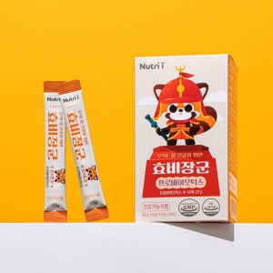 효비장군 편식 밥잘안먹는 아이 효소 비피더스균 유산균  약국 어린이 키즈 영양제 중박스(30포)