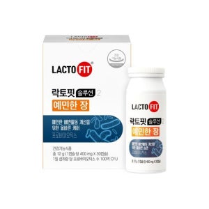 락토핏 솔루션2 예민한장 유산균 30일분