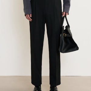 [티엔지티] Essential Tapered Fit Slacks (Black) TNPA5E001BK