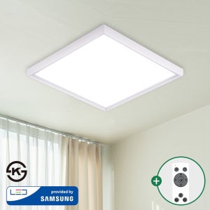 LED 포로 슬림 리모컨 직하조명 (4type) / 리모컨조명 초슬림밀착조명 밝기조절 색상조절 천장조명 아이방등