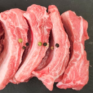 잡내 없는 무항생제 한돈 등갈비 (구이용, 찜용 냉장) 1kg 1팩