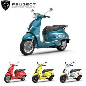 푸조 장고 24년식 ABS 클래식 스쿠터 오토바이 + 순정스크린