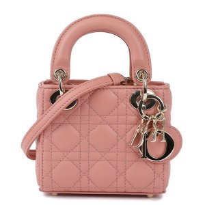 디올 레이디 마이크로백 로즈 S0856ONGE M49P