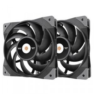 써멀테이크 TOUGHFAN 14 라디에이터 팬 (2팩, 블랙)