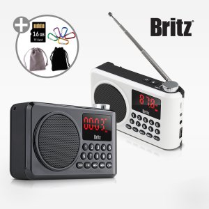 브리츠 BZ-LV990 휴대용 블루투스 라디오 스피커 효도 미니 FM 라디오