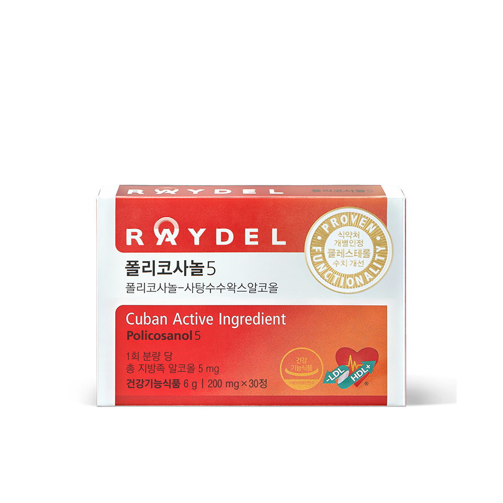 레이델 폴리코사놀5 200mg x 30정, 3개