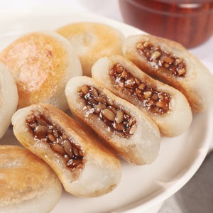 견과류 듬뿍 부산 명물 씨앗호떡 2종(땅콩 해바라기씨) 300g 4봉