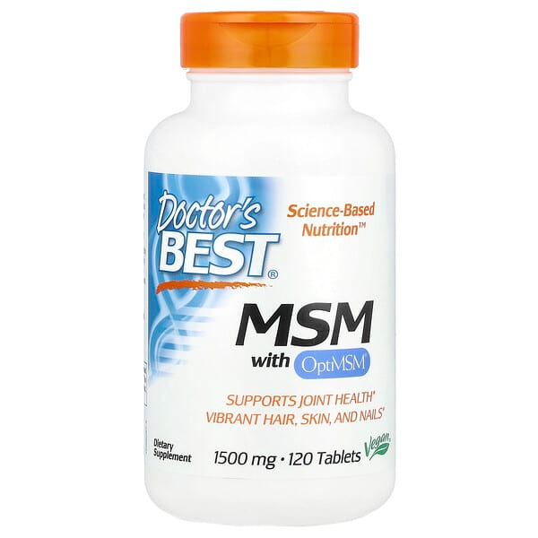 닥터스베스트 MSM 1500mg 타블렛 120정 3개