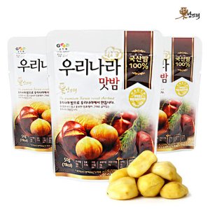 (G)[밤뜨래] 국내산 우리나라맛밤 50g x 10봉