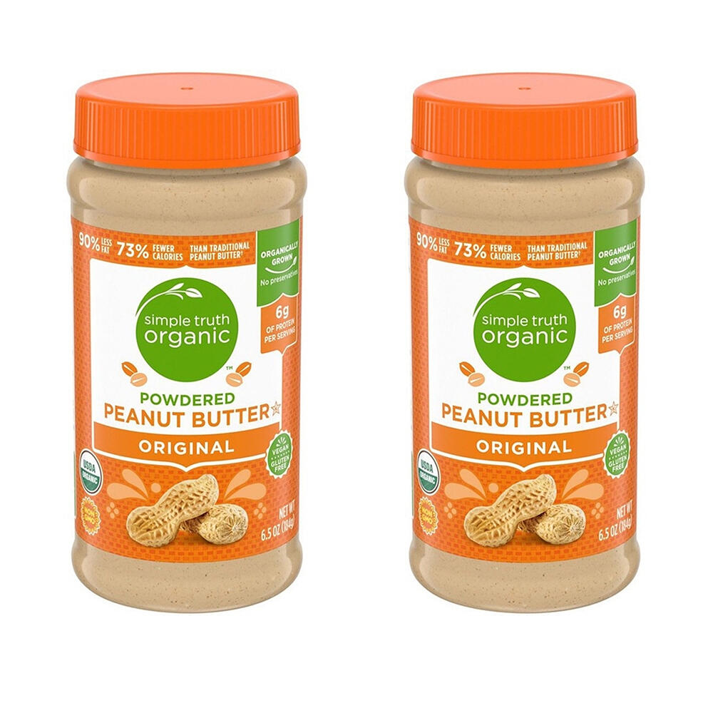 <b>심플</b>트루스 오리지널 <b>피넛버터</b> 파우더 184g 2팩 Simple Truth Powdered Peanut Butter