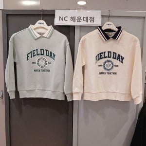 오후 [보리보리]프레피 카라 스웻셔츠 OHMA25102