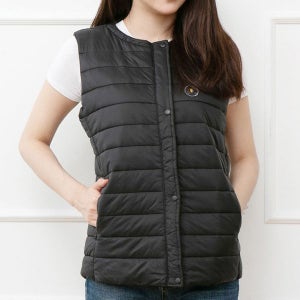 [잭오브캠브릿지] 여성경량패딩조끼 110
