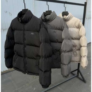 Saint 심플 로고 HEAVY COAT 솔리드 패딩 outer 점퍼 [스트릿 편집샵 람스]