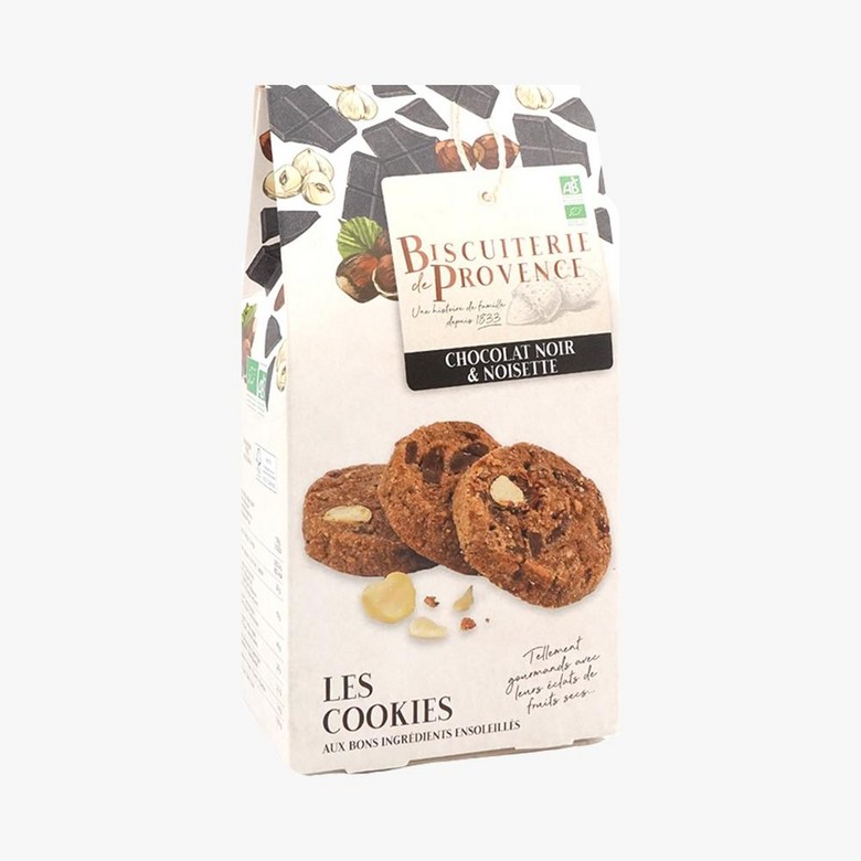 프랑스 비스킷<b>테리</b> 프로방스 Biscuiterie de Provence 헤이즐넛 다크 초콜릿 쿠키 120g  1개