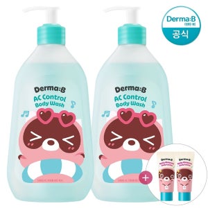 [도구리 콜라보] 더마비 AC컨트롤 바디 워시 420ml 1+1+튜브견본2개(랜덤)