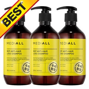 메디올 두피 청정 샴푸 우디향 480ml X 3개