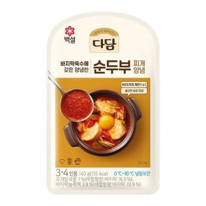 CJ 다담 순두부찌개양념 140gX5개