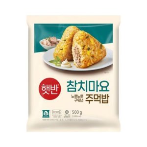 CJ 햇반 참치마요주먹밥 500gX2개