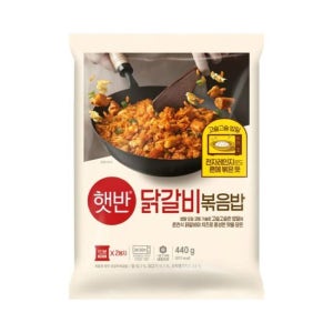 비비고 햇반 닭갈비볶음밥 440gx3