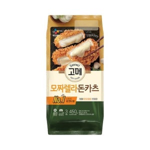 CJ 고메 돈카츠 세트 등심+모짜렐라