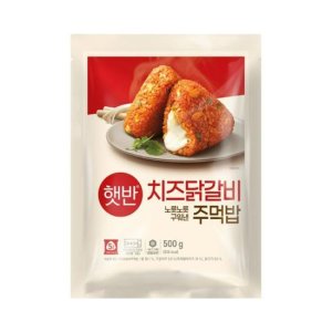 CJ 햇반 치즈닭갈비주먹밥 500gX3개
